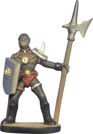 Deodanth with Halberd and Shield 2