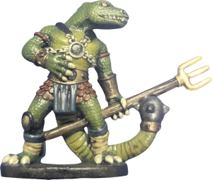 Swamp Saurig with Trident