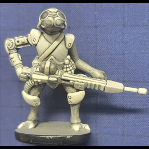 Black Phraint with Heavy Weapon