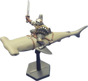 Air Shark Hammerhead w/rider/sword/shield
