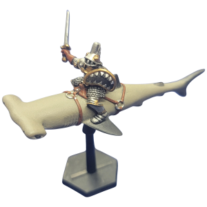 3115 Hammerhead with Rider with Sword
