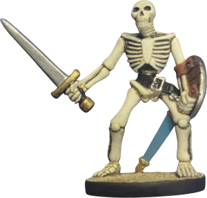 Skeleton with Sword and Shield