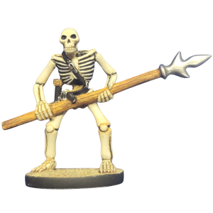 603 Skeleton with Spear 1800
