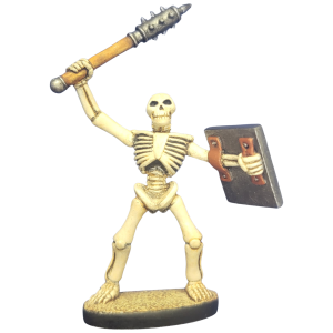 606 Skeleton with Mace - Shield 1800