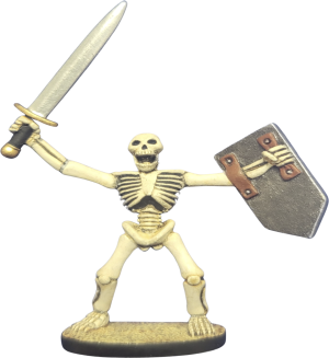 Skeleton: Howling with Sword & Shield