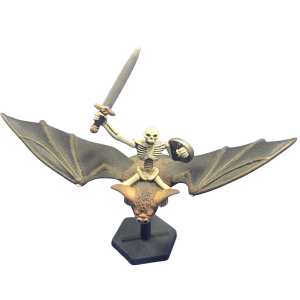 610 Vampire Bat w-Skeleton Howling Sword & Shield 1800