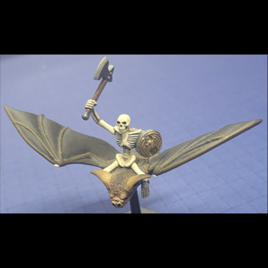 Vampire Bat and Skeleton axe and shield