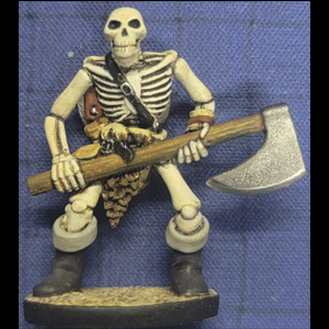 Skeleton of North Axe Warrior