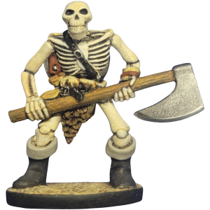 702 Skeleton of the North Axe Warrior 1800