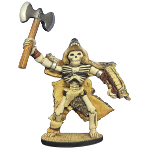 706 Skeleton of the North Wolf Clan Axe-Shield I - 1800