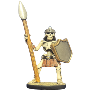 804 Skeleton Guard Spear-Shield I from City of Melkalund 1800