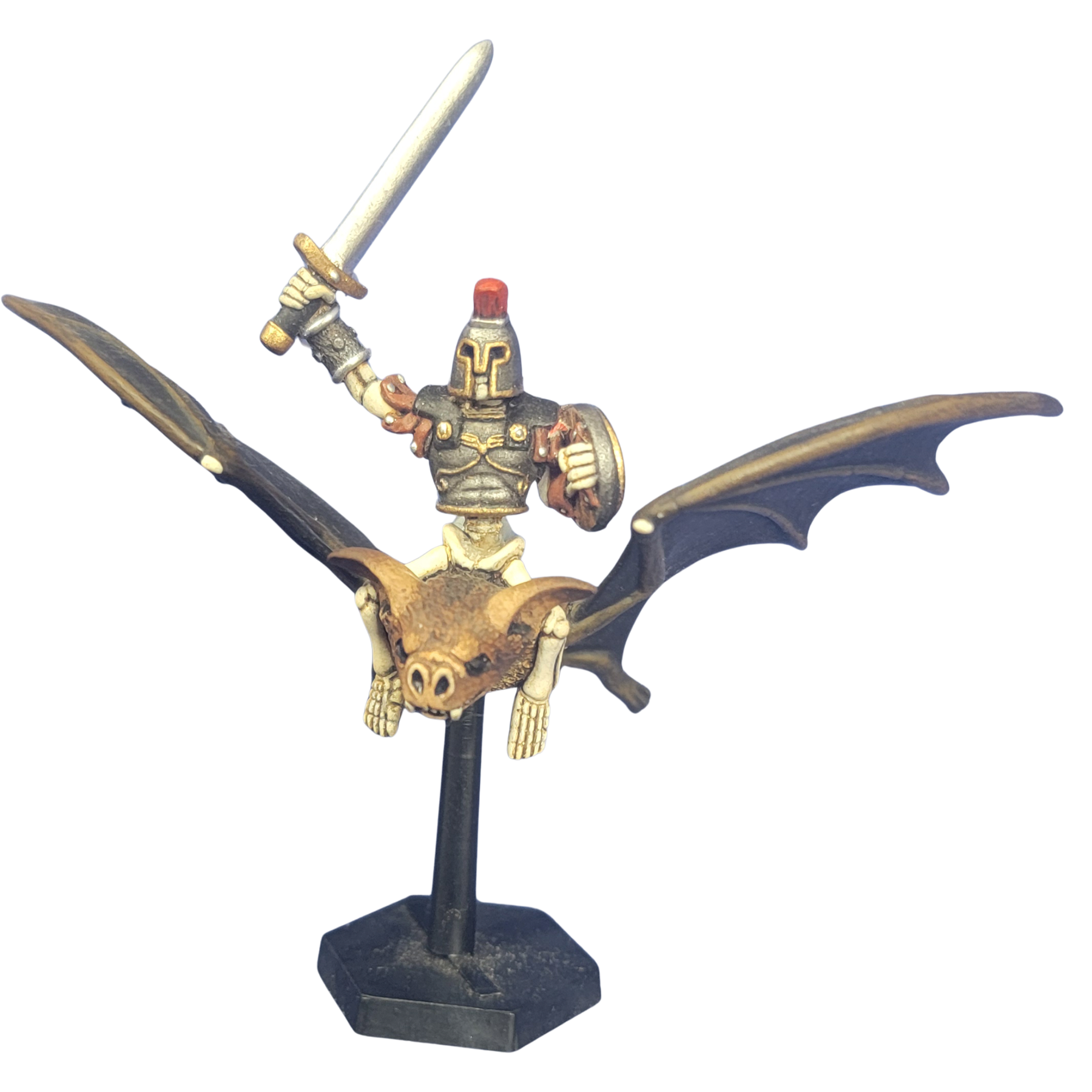 805 Vampire Bat w-Skeleton MC Leader Sword-Shield 1800
