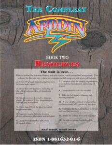 Arduin II Compleat Arduin book 2