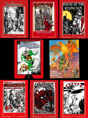 Arduin Grimoire bundle - Arduin Grimoire volumes 1-9 plus the Arduin Adventure