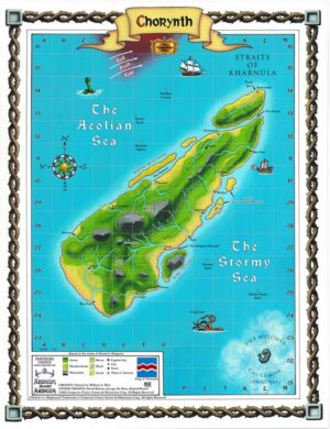 Chorynth Country Map