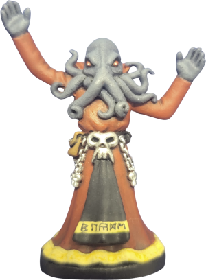 Priest Mage of Cthulhu Invoking Spell