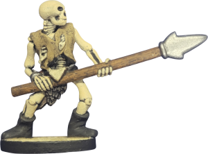 Skeleton of the North Thrusting Spear