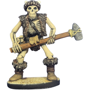 712 Skeleton of the North with Warhammer and Vest 1800