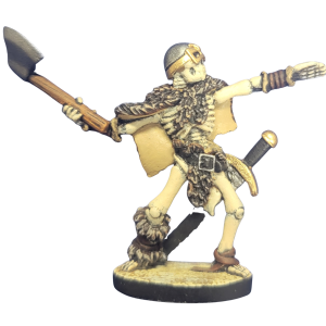 713 Skeleton of the North Throwing Falcatta 1800