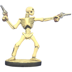 902 Skeleton with Two Pistols 1800