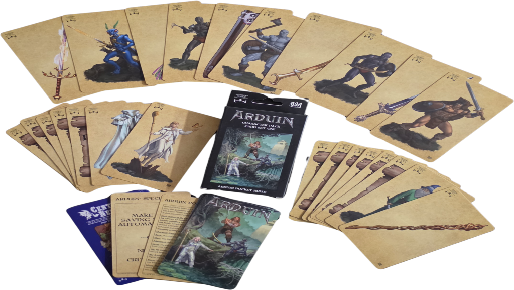 40 Card set contents
