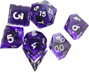 LM-R094 Purple Glitter Cat Core