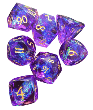 LM-R097 Purple Sparkle Facet