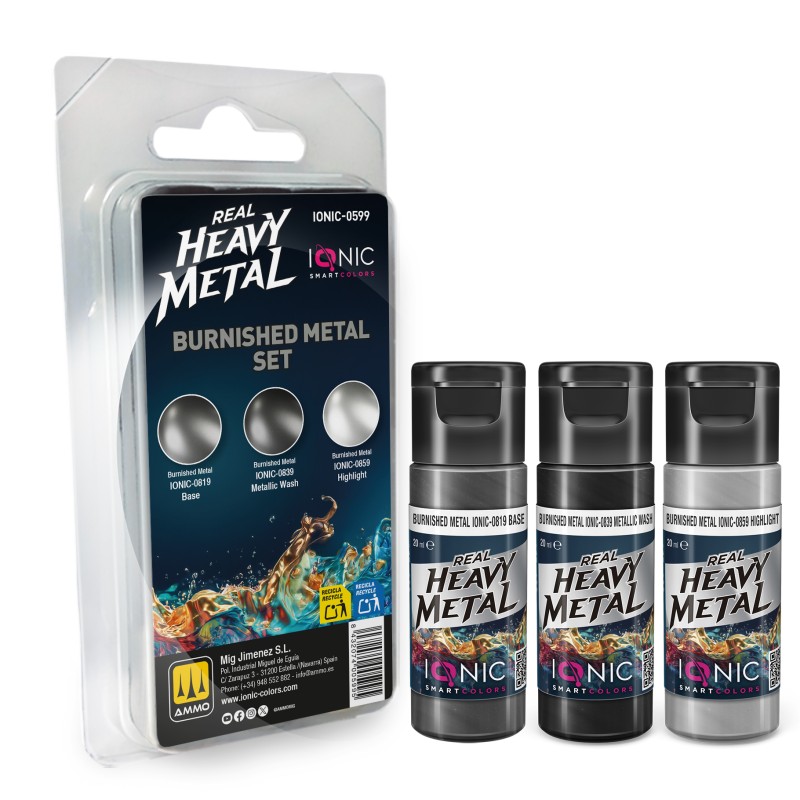 Burnished Metal Set IONIC-0599