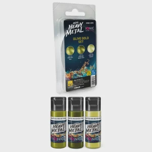 Metal Olive Gold Set IONIC-0595