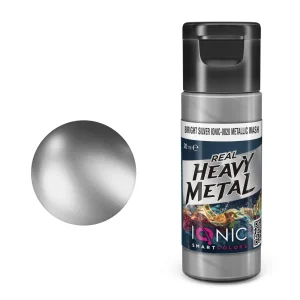 Bright Silver Metallic Wash IONIC-0820