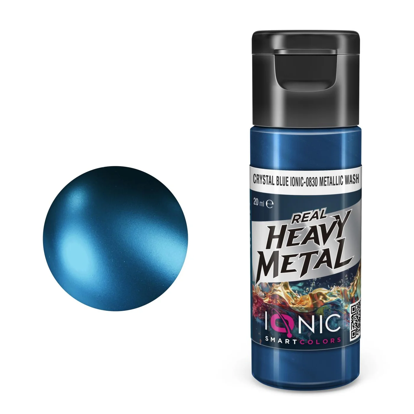 Crystal Blue Metallic Wash IONIC-0830